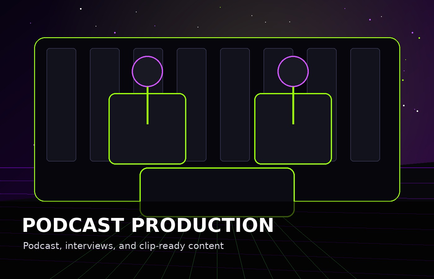 Podcast production